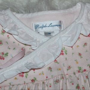 Ralph Lauren | Pink Floral Coverall NWT!